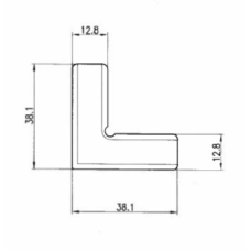 ESQUADRO ALINHAMENTO Nº3 12.8X1MM